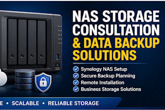 provide data storage consultation for businesses