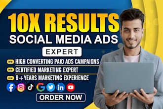 manage paid social media ads campaigns for your business