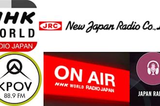promote your song or ads organically on japan and germany, france radio stations
