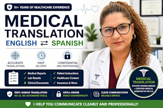 be your bilingual medical assistant