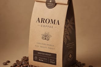 design modern, minimalist packaging for you