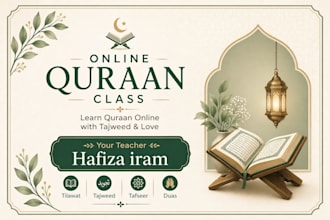 teach you quran with tajweed