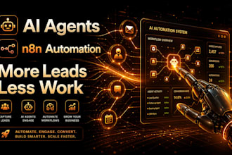 n8n automation, n8n workflow, email makerting automation or n8n ai agent