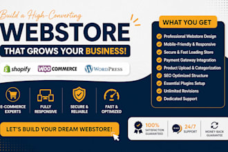 build a store, website for your brand