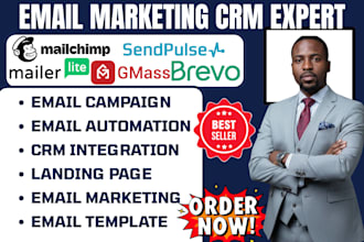 setup mailchimp brevo mailerlite sendpulse gmass email marketing crm automation