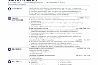 create ats resume CV and do fast data entry work