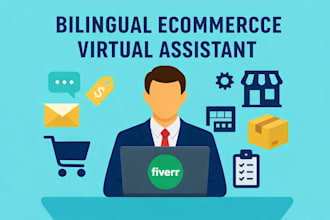 your virtual assistant in ecommerce in english and spanish