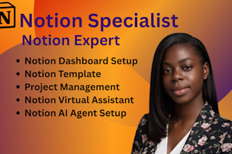 build notion template, notion dashboard and notion expert