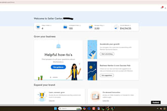 manage your walmart and ebay seller accounts