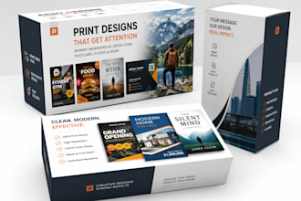 design print ready files banner newspaper ad book cover business postcard flyers