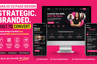 do a fully branded and professional nasio v2 page that reflects your identity