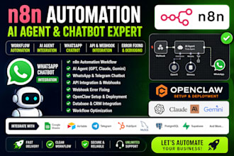 n8n automation n8n ai agent webhook error n8n whatsapp chatbot api integration