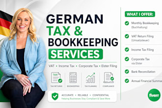 do german bookkeeping vat return income tax and corporate tax via elster