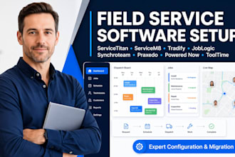 servicetitan tooltime synchroteam powered now tradify joblogic servicem8 praxedo