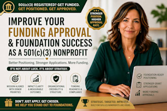 help your 501c3 nonprofit secure foundation grants and improve funding