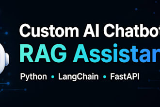 build a custom ai chatbot or rag assistant