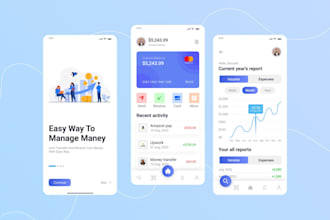 develop fintech app, investment app, neobank app, loan payment app, wallet app