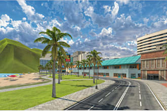design a realistic roblox map with custom assets and models