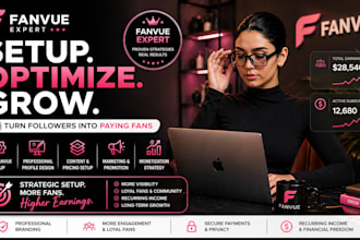 boost, manage, promote and setup your fanvue account