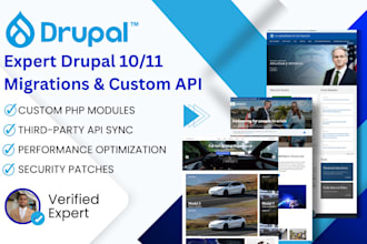 provide expert drupal update, upgrade or migration to drupal 11