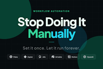 automate your workflow and save your time