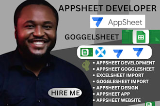 build googlesheet appsheet professionally designed and user friendly appsheet