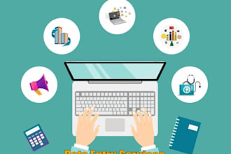 data entry up to 800 rows with cleaning