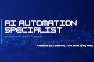 build ai automation workflows in makecom and n8n