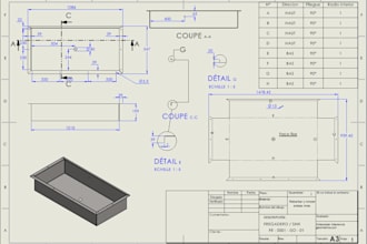 create 2d technical drawings for manufacturing in solidworks