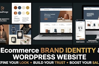 build or rebrand your brand identity with an ecommerce wordpress website