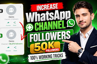 do whatsapp channel promotion grow 90k whatsapp followers to get active members