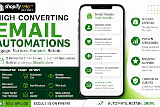setup automatic email flows for your shopify store without paid apps