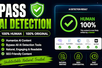 humanize ai content to sound natural and pass ai detection tools