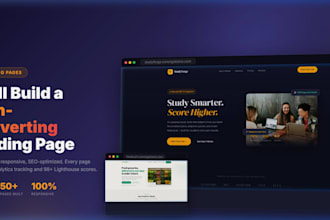 create a fast, ai SEO ready landing page that converts