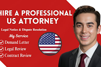 draft a demand letter, legal review, legal notice and demand resolution