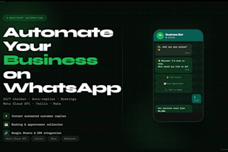 build a whatsapp chatbot for your business using meta API