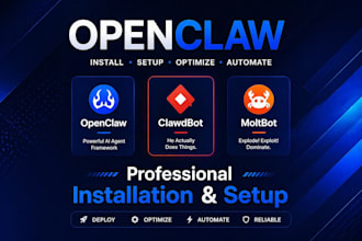 install or fix open claw set up open claw ai agent open claw ai