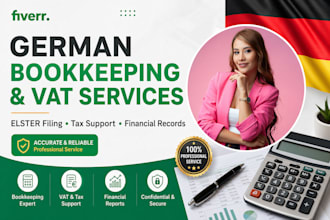 do german bookkeeping vat return elster filing and tax support