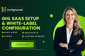 ghl saas setup ghl white label ghl automation ghl saas