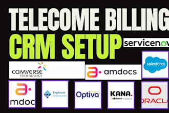 set salesforce amdocs oracle siebel servicenow kana comverse optiva csg enghouse