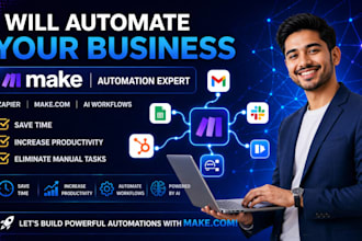 build powerful make com automation workflows and integrations