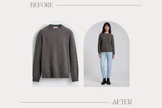 create professional ai product photos with models