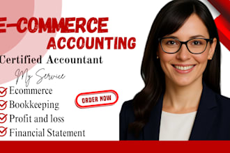 do ecommerce bookkeeping, financial statement, profit and loss, balance sheet