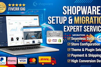 setup shopware 6 shop for germany, migrate your old shop to shopware