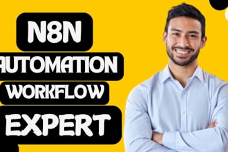 build n8n ai agent, n8n automation, n8n workflow and ai workflow automation