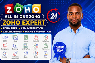 do zoho sites, zoho commerce, zoho crm zoho salesiq zoho landing page zoho forms