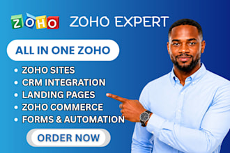 do zoho sites, zoho commerce, zoho crm zoho salesiq zoho landing page zoho forms