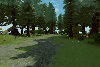 build a realistic roblox environment, terrain, assets, world and tycoon game