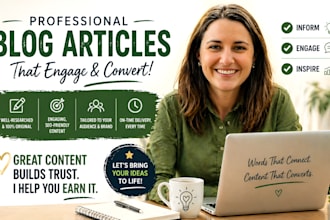 write bulk seo wordpress blog articles with images and video