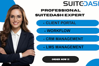 setup suitedash client portal suitedash expert crm automation, suitedash